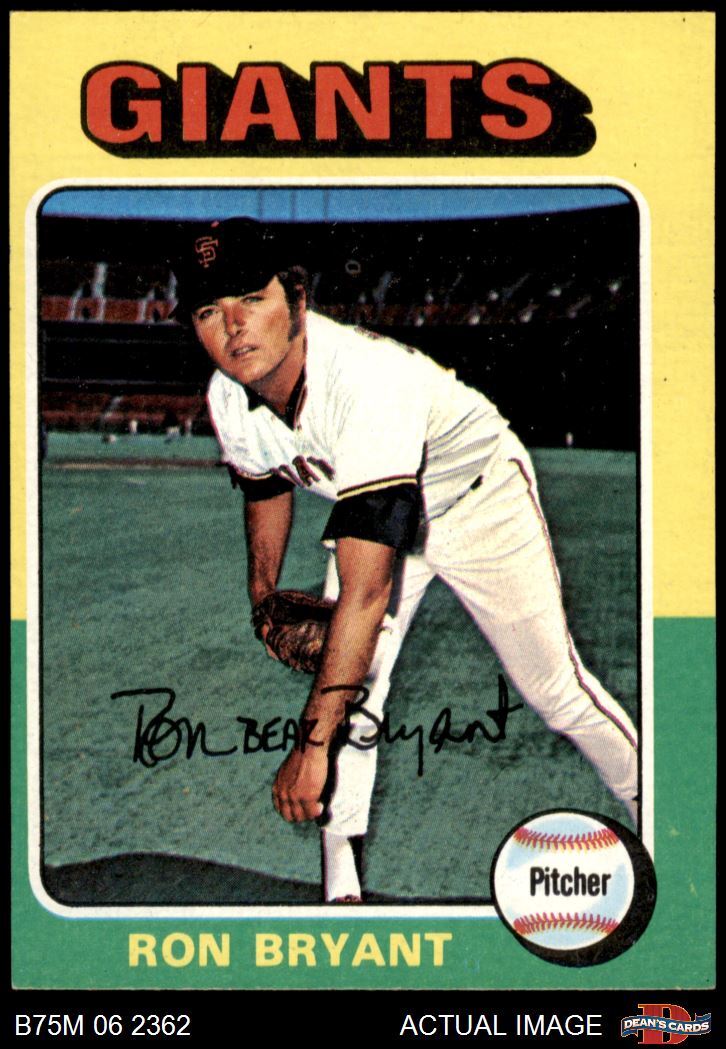 1975 Topps Mini #265 Ron Bryant Giants 5 - EX