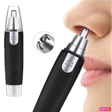 Electric Ear Beard Nose Hair Trimmer Eyebrow Mustache Remover Shaver Clipper