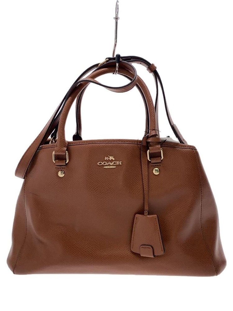 Coach shoulder bag Brown F34607 Used