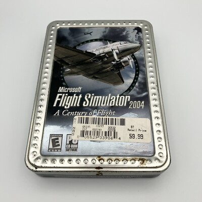 Microsoft Flight Simulator 2004 PC Game A Century Of Flight 4-Disc ...