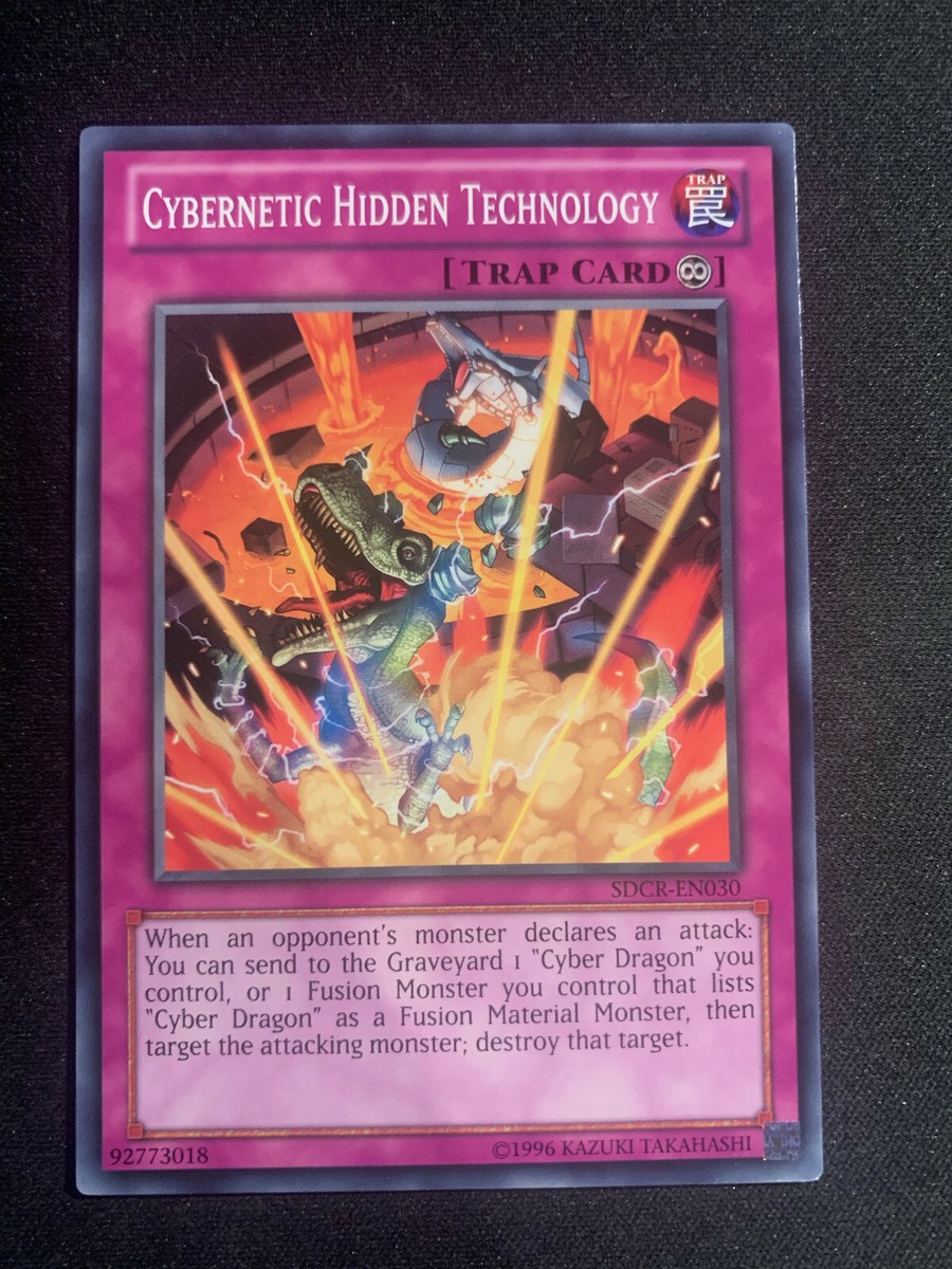 Yu-Gi-Oh! Cybernetic Hidden Technology Card - SDCR-EN030 Common 1st Edition