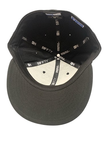 NWOT New Era 5950 Fitted 100% Wool Cap Hat Mens Size 7 1/4 Toyota Scion tC Black - Picture 5 of 6