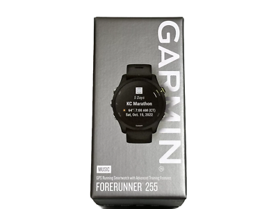 GARMIN FORERUNNER 255 ブラックmusic