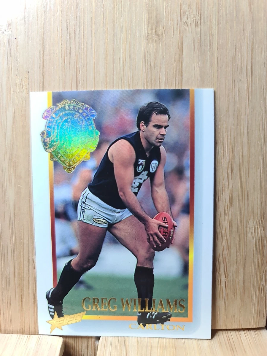 1995 AFL Select GREG WILLIAMS Carlton Blues Brownlow Medal, 52 OFF