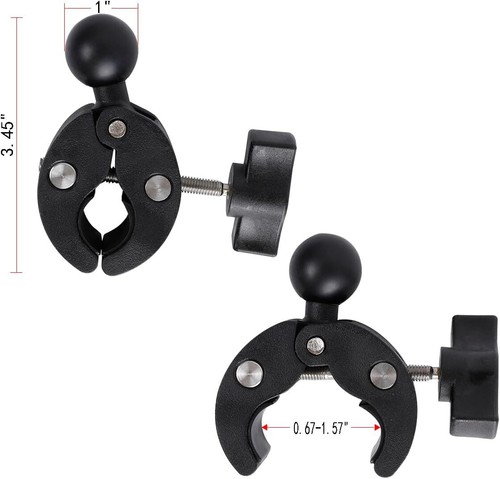 1 Adaptateur Bille pour Support Pince Guidon Base Compatible avec Supports RAM Taille B - Photo 2 sur 4