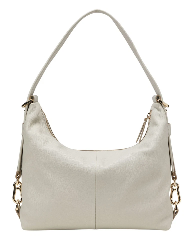 Marc O'Polo sac à épaule bandoulière Hanna Hobo Bag S Stone Grey - Photo 3/4