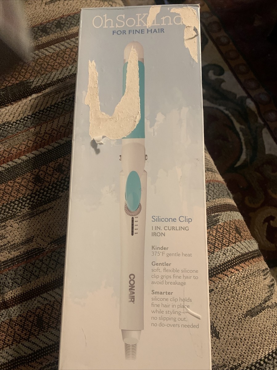 Conair OhSoKind For Fine Hair Curling Iron; 1-inch Curling Iron