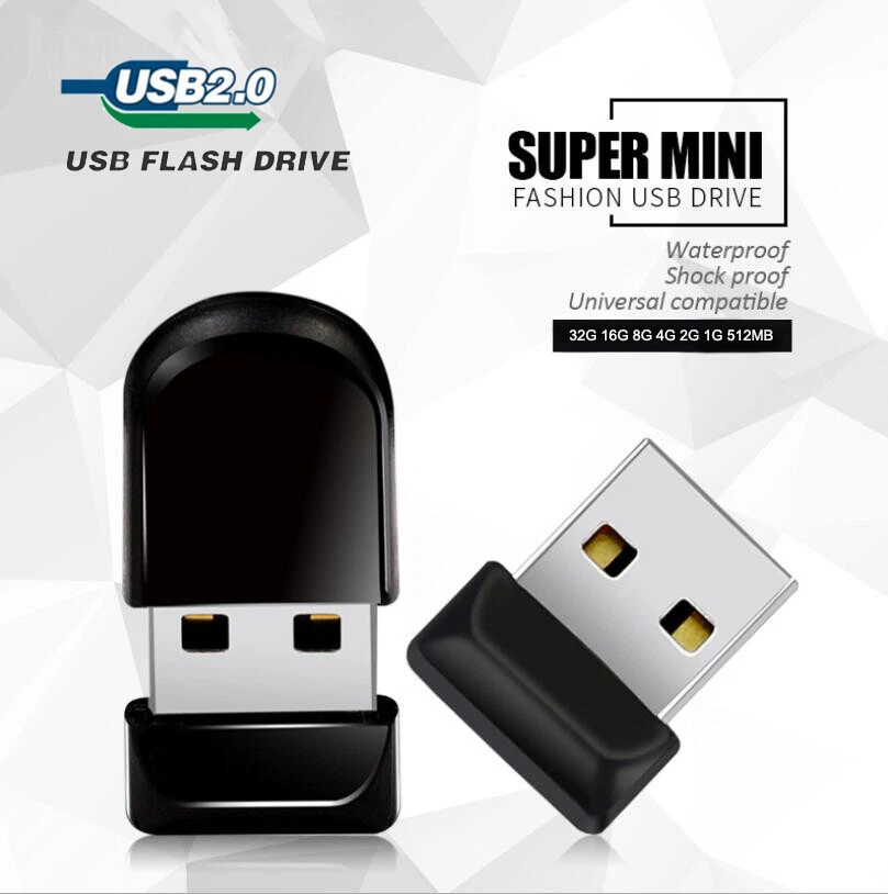 USB 2.0 Mini USB Stick 64GB 32GB 16GB 8GB USB Flash Drive Pendrive Memory Thumb