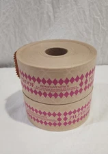 2 Rolls of Premium, Reinforced, Gummed Tape - 70mm x 450ft  per roll