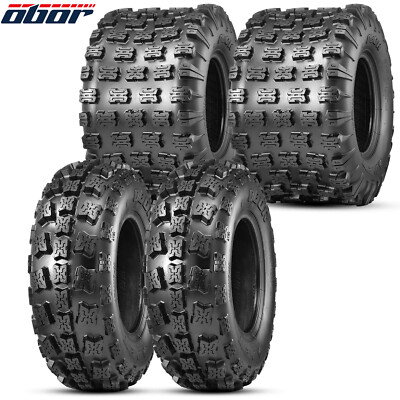 Full Set 4 Pro 21x7-10 20x11-9 ATV Tires 6Ply Premium GNCC Race Front&Rear Tyres