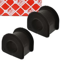 2X febi Stabilisatorlager Gummilager FüR Audi A4 (B6 B7) Seat Exeo (3R) Hinten