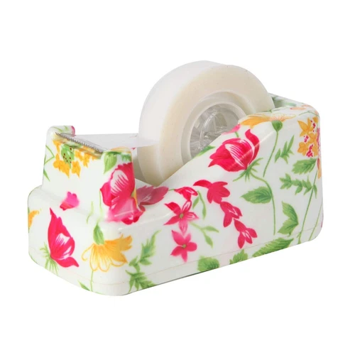 Vibranz Tape Dispenser Desk Home Office Supplie Floral-image