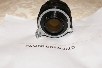 50mm F1.9 CANON OM PRIME LENS MAMIYA EXAKTA LENS MOUNT MADE by