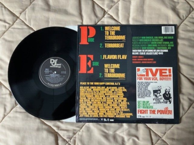 Public Enemy Welcome to the Terror Dome Record single 12