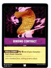 Lorcana Binding Contract 65/204 Cold Foil Rise of the Floodborn