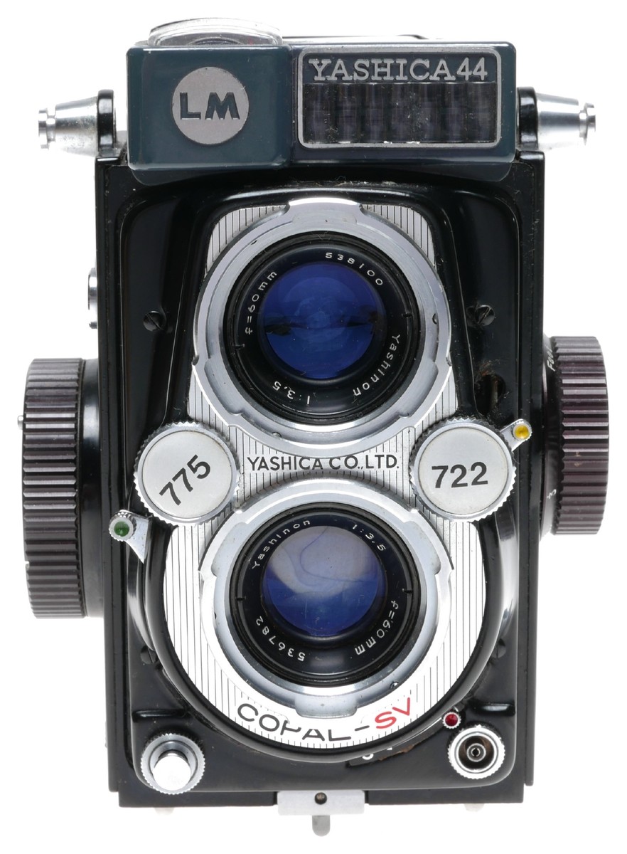 Yashica 44 カメラ Yashica 44 LM Baby 4x4 TLR Film Camera Yashinon 3.5/60 | eBay