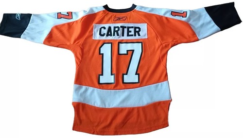 Jeff Carter #17 Philadelphia Flyers Reebok Jersey Youth S/M - Picture 2 of 6