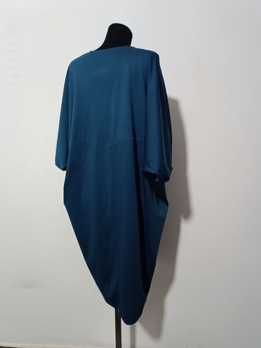 COS Oversize Kimono Kleid blau Gr. M 170/96 cm - Bild 11 von 17
