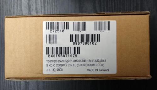 FALCON Y581 PD6 DAN 626 SATIN CHROME KEYED DOOR HANDLE LEVER ⭐NEW⭐