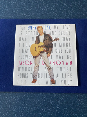 Single 7'' JASON DONOVAN   ''EVERY DAY (I LOVE YOU MORE)'' 1989 PWL 43
