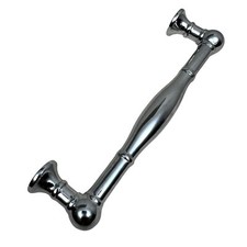 Vintage Heavy Duty Hardware Style Chrome Door Cabinet Drawer Pull Handle 5.5 inL