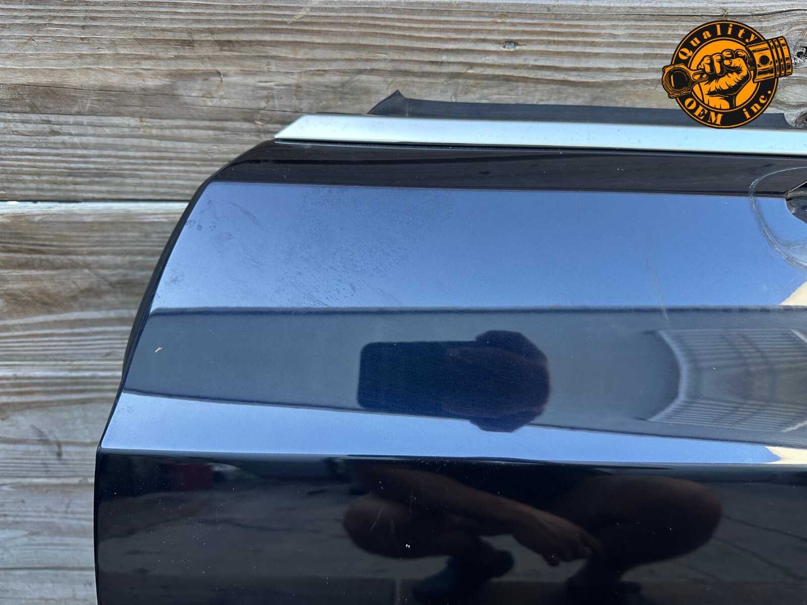 2003-2010 BENTLEY CONTINENTAL GT GTC  FRONT LEFT DRIVER SIDE DOOR SHELL BLUE OEM