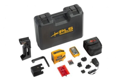 BRand New FLuke PLS 6R RBP Point and Cross Line Laser Level Kit