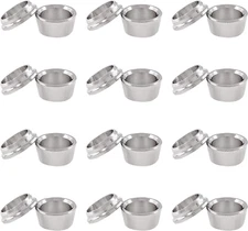 Biaungdo 12 Pairs Compression Fitting Ferrule Sleeve, 304 Stainless Steel 1/4" T