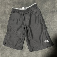 Boys The North Face Black Swimming Trunks With Liner Size Medium 10/12