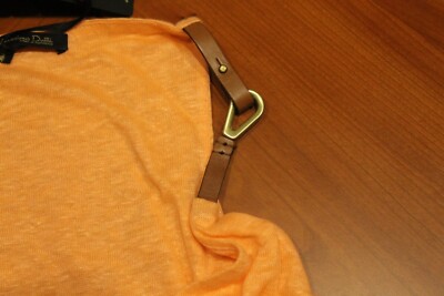 MASSIMO DUTTI LINEN CORAL DRESS | 6649/963 | M | SOLD OUT! LAST! | eBay
