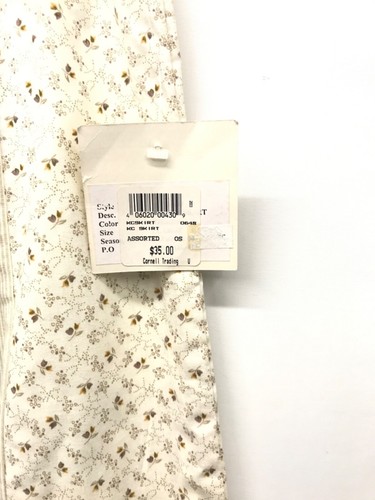 Kit Cornell Skirt Size L Cottage Core Cotton Ditzy Floral 100% Cotton - NEW - Picture 3 of 8