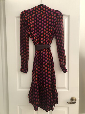 strapless open back dress Diane Von Furstenberg Koren Reversible Dress