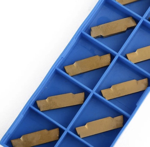 10x MGMN300-M Carbide Inserts Blades for Lathe Turning Grooving Cutting Tool C# - Picture 4 of 8