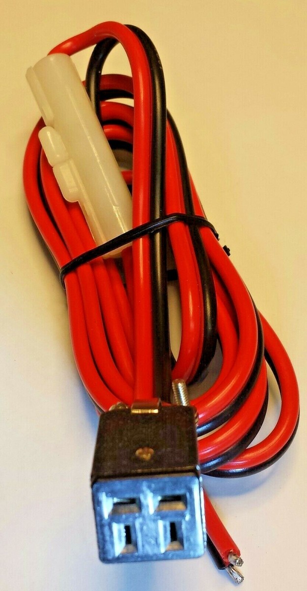 CEA-4P-DC#4-20A 13.6 VDC 4-pin Power Cord for Heath, Kenwood