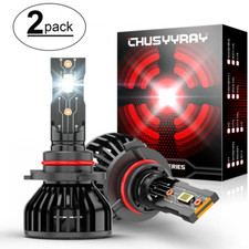 2-sides 9005 HB3 LED Headlight Super Bright Bulbs White 12000LM High/Low Beam