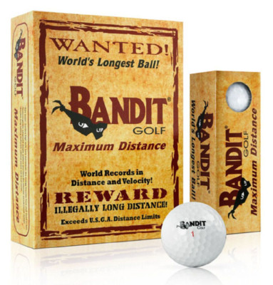 Bandit Maximum Distance Golf Balls 1 Dozen - Illegally Long Distance
