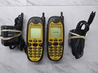 2 Lot Motorola i series i58sr Yellow & Black ( Nextel ) Rare Ptt Cellular Phone