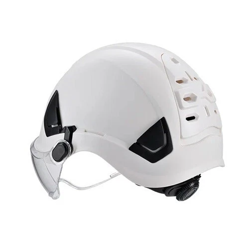 Elmetto da Lavoro Casco Bianco Caschetto Antinfortunistico di Protezione Testa - Foto 4 di 7
