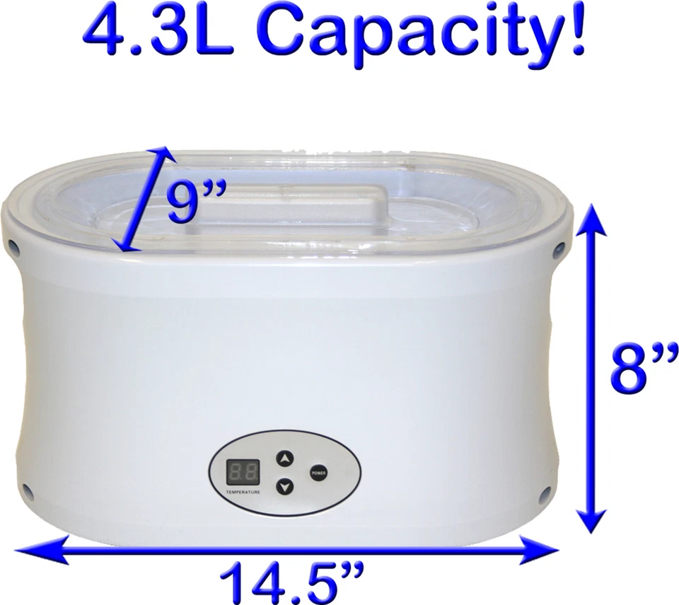 Calentador digital de cera caliente de parafina calentador spa manicura baño terapia equipo de salón Foto 3 de 3