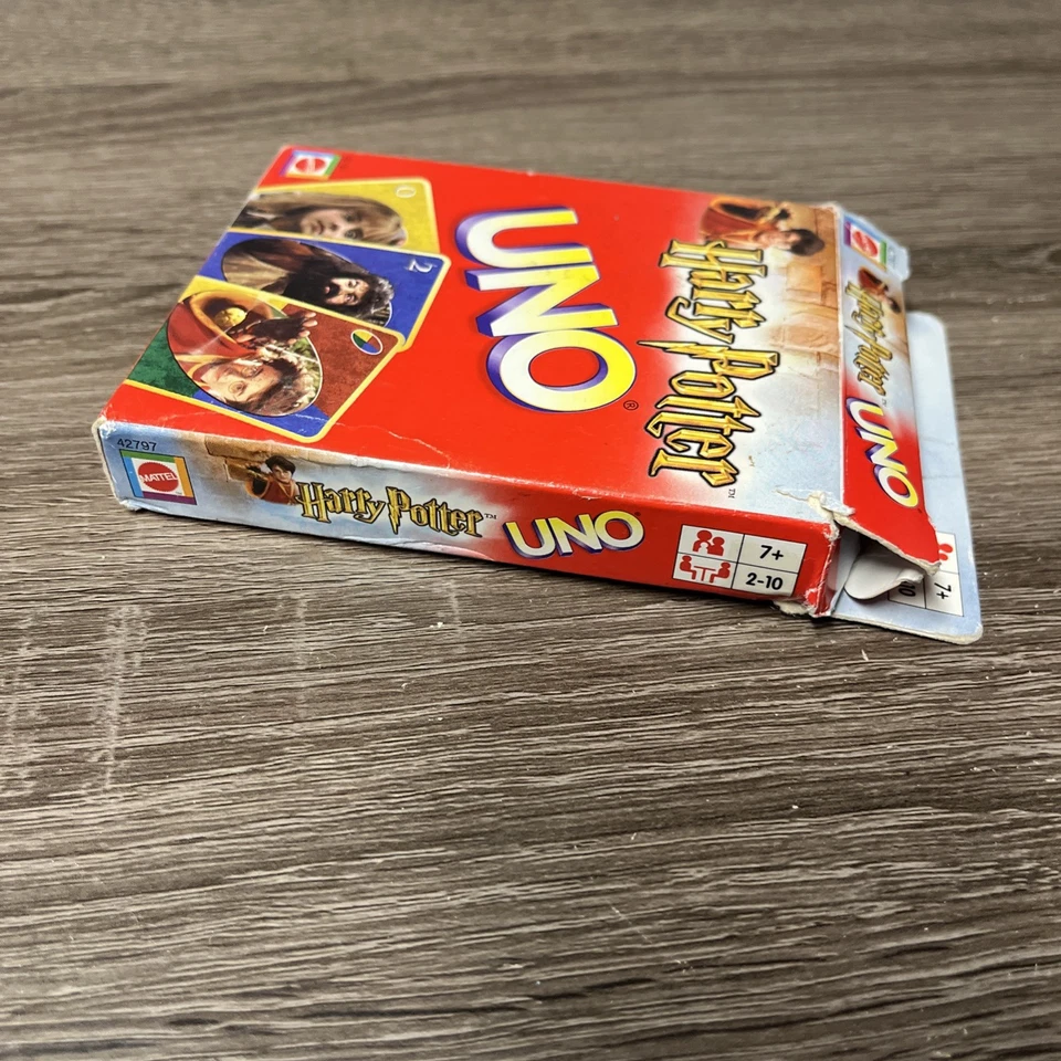 Harry Potter UNO Card Game Mattel 2003 Complete Rare 110 Cards Set Packs sealed - Image 3 of 4