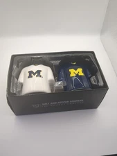 Michigan Wolverines game day salt & pepper shakers made by the memory company