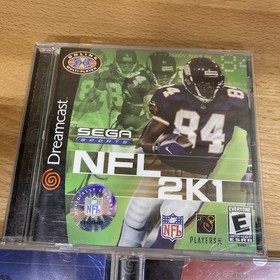 Sega Dreamcast Sports Game Bundle NFL NBA Baseball 2k1 CIB Tested Working Lot 3