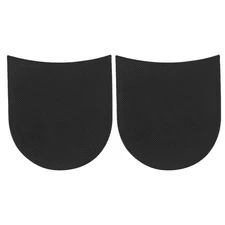 Shoe Repair Rubber Heels - Boot Heel Replacement 1/4 Inch (6.5mm) Thick, 1 Pair