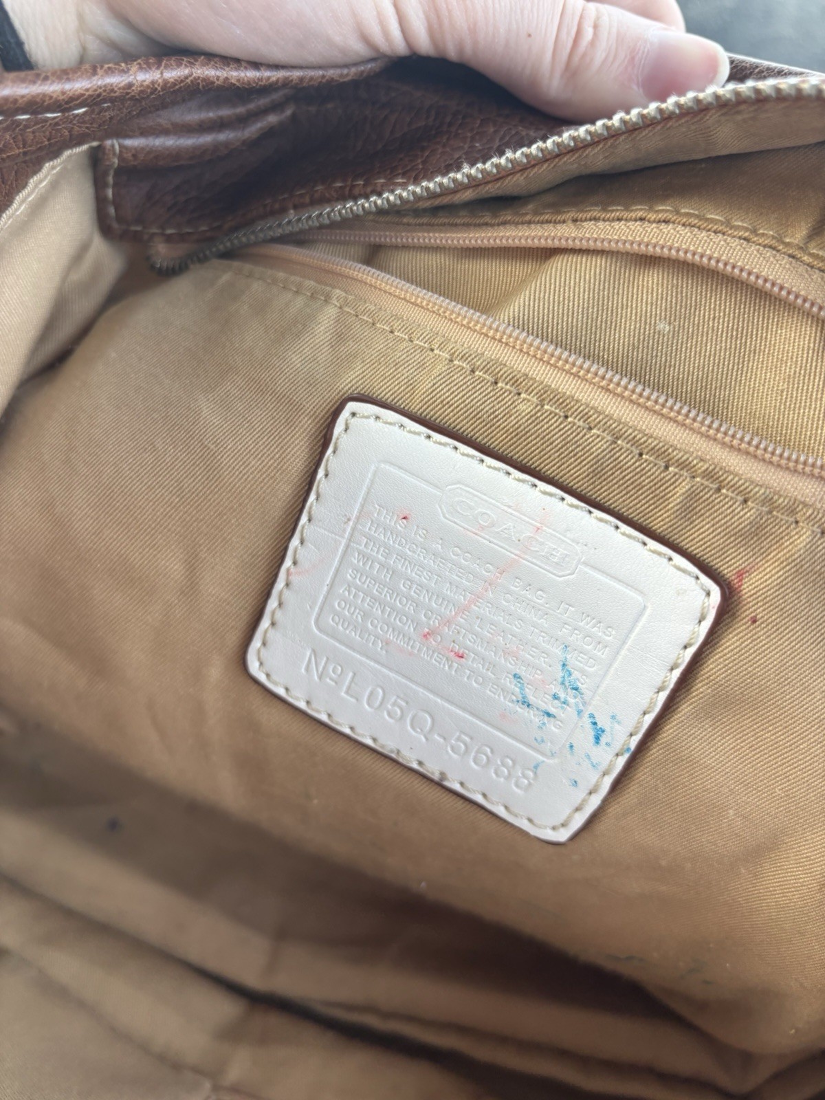 Coach Patchwork Multicolor Tote Zip Closure Inner… - image 3