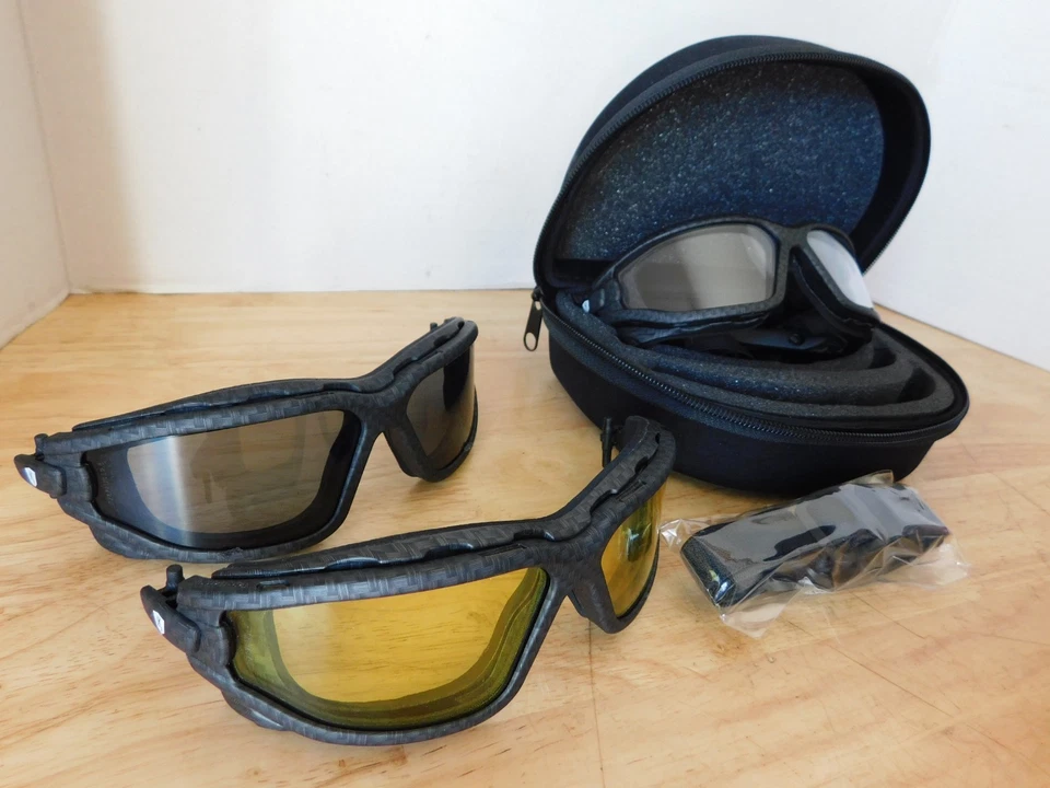 Gafas MARRÓN 4 Ruedas, Pesca, Gafas de Tiro Gris, Amarillo, Transparente 10/67 Foto 2 de 3