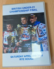 BRITISH UNDER 21 CHAMPIONSHIP FINAL SPEEDWAY DVD FROM RYE HOUSE 2005