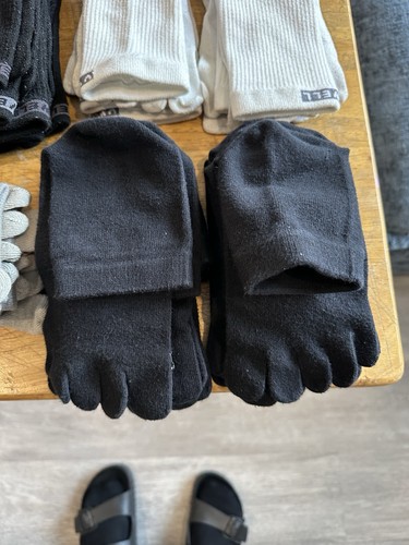 16 Toe Socks Bundle! Vwell & Bahe Toe Socks Sz 8-12 Mens Grounded Socks - Picture 4 of 8