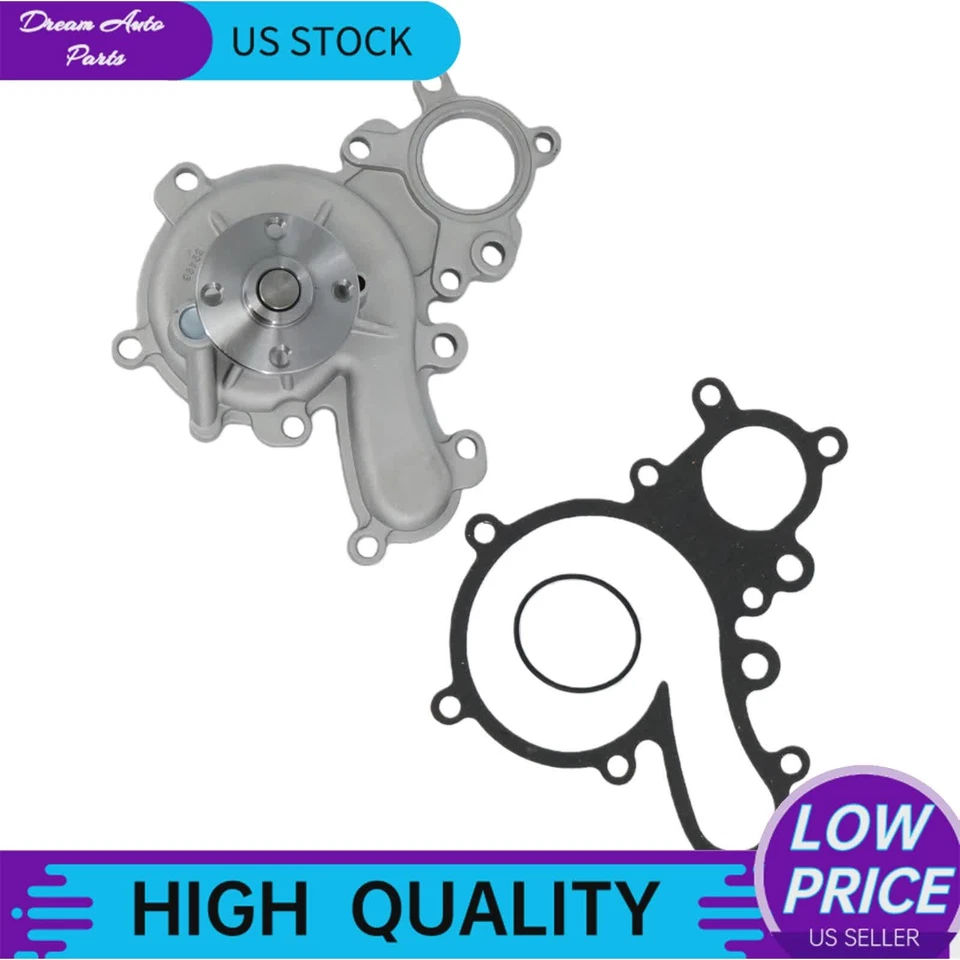 For 2008-2019 Toyota Tundra Sequoia Land Cruiser LX570 V8 5.7 Water Pump US Foto 2 de 4