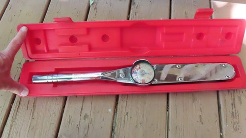 MAC Tools Dial Drehmomentschlüssel TWDV 250FT 1/2" Antrieb 250 Fuß-Pfund USA mit Koffer A-1 - Bild 8 von 8