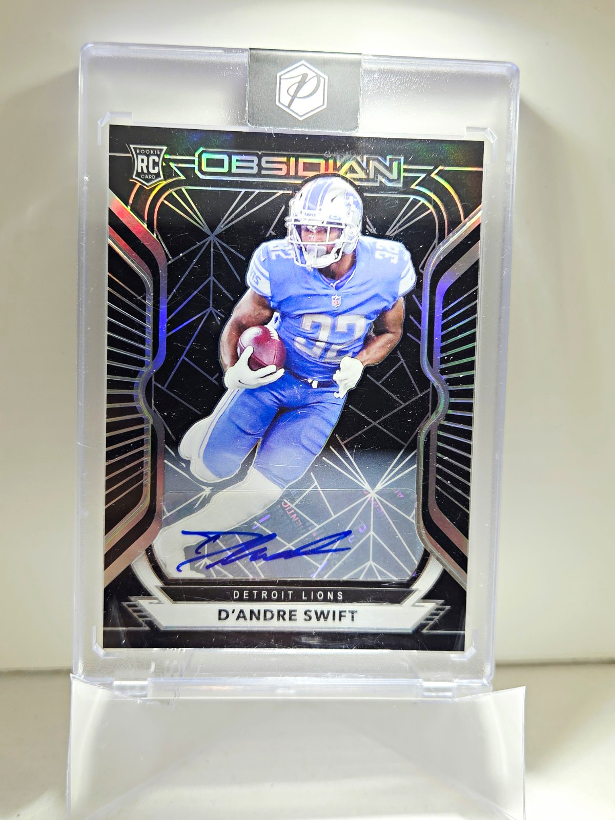 Panini 2020 Obsidian Football D'Andre Swift Rookie #115 Detroit Lions